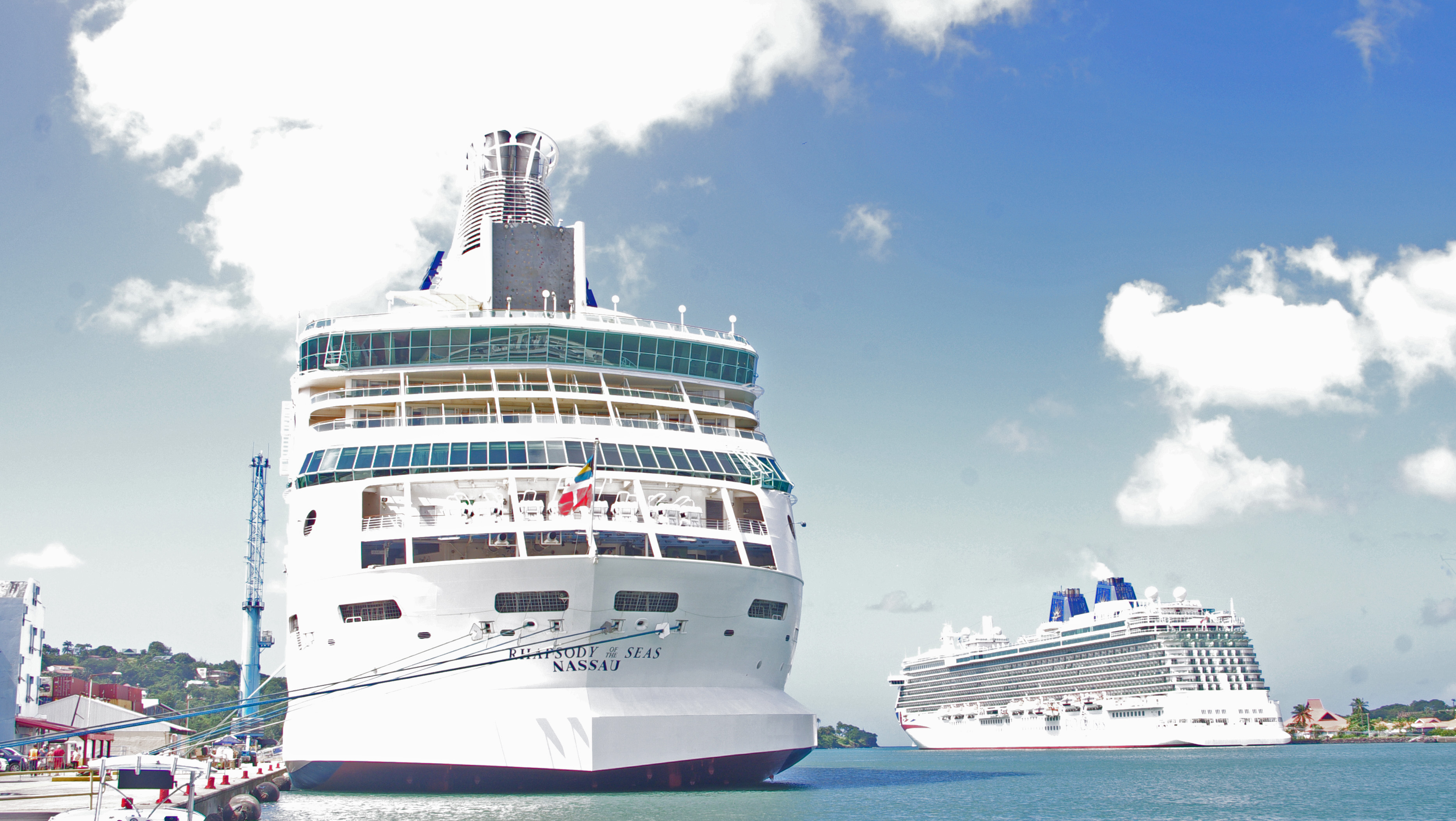 Aurora and Brittania at St Lucia 2022